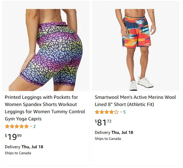 跨境選品，運動服品類運動短褲熱賣