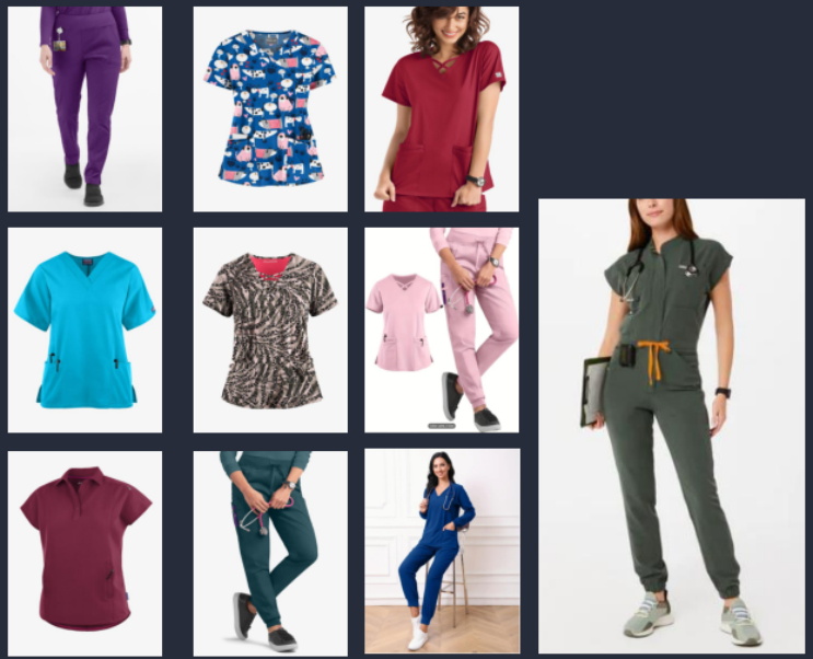 Temu2025女裝上新重點特殊市場品類-護士服/制服